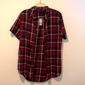 Pacsun Plaid Button Up NWT